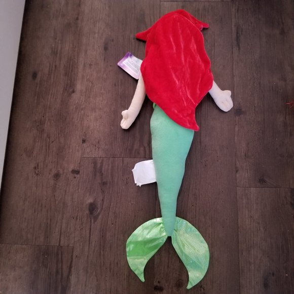 24" Disney Princess Ariel Soft Doll Plush (Jay Franco) - The Little Mermaid - Picture 2 of 4